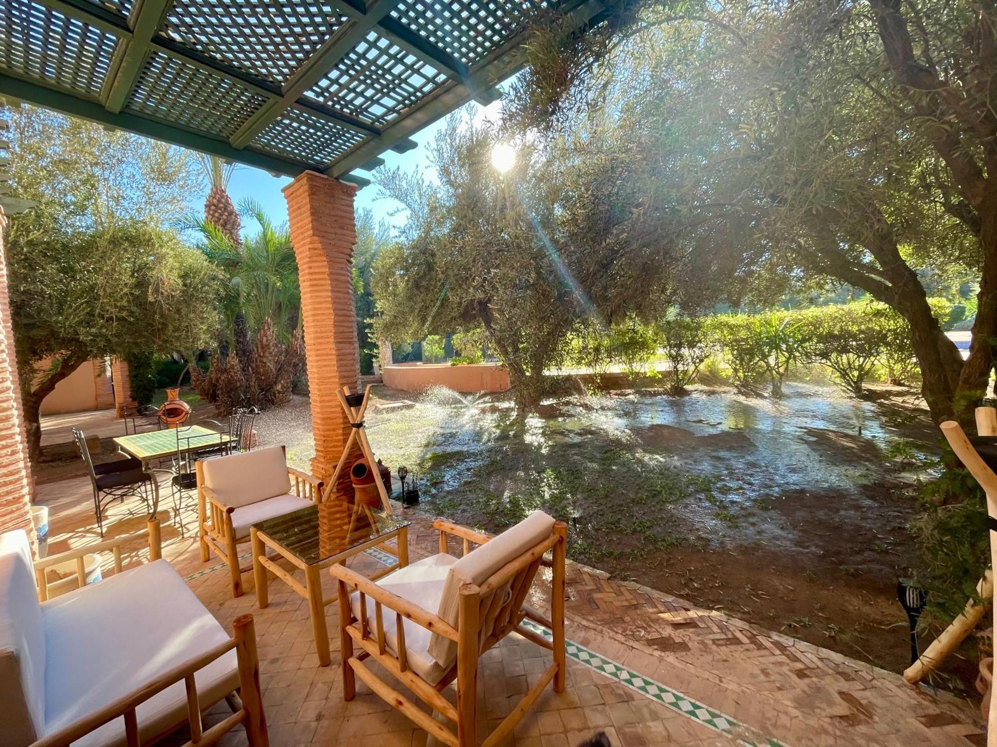 Ferienwohnung Les Fleurs Du Bien - Marrakech Marrakesch Exterior foto