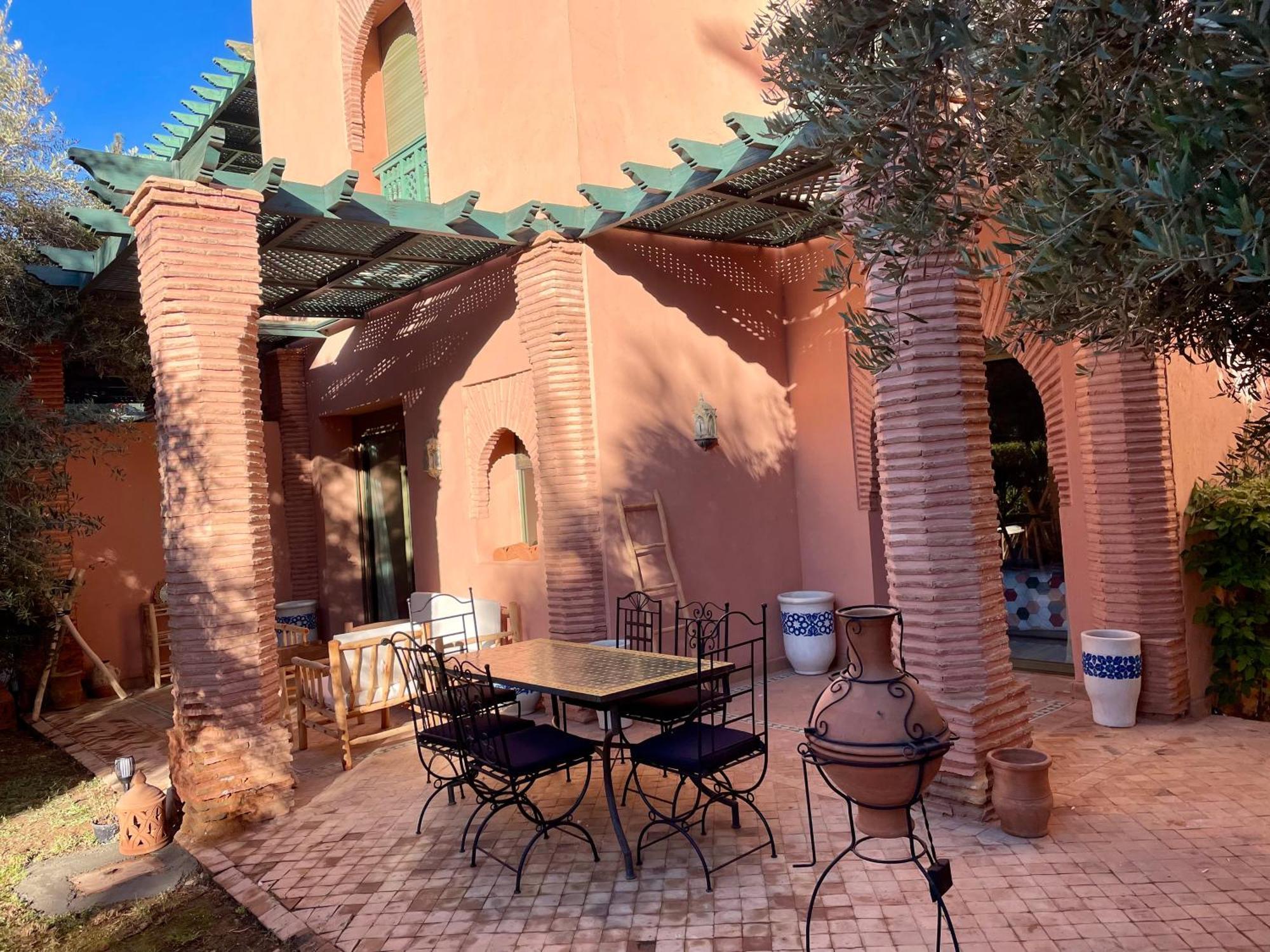 Ferienwohnung Les Fleurs Du Bien - Marrakech Marrakesch Exterior foto